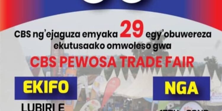 CBS@ 29 – ekutusaako omwoleso okuva nga 17 – 22 June ku mazaalibwa gaayo