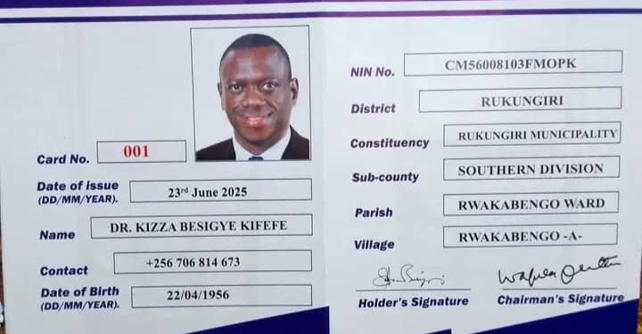 PFF etaandise okuwandiisa ba memba – Dr. Kiiza Besigye ye memba asoose okuwandiisibwa