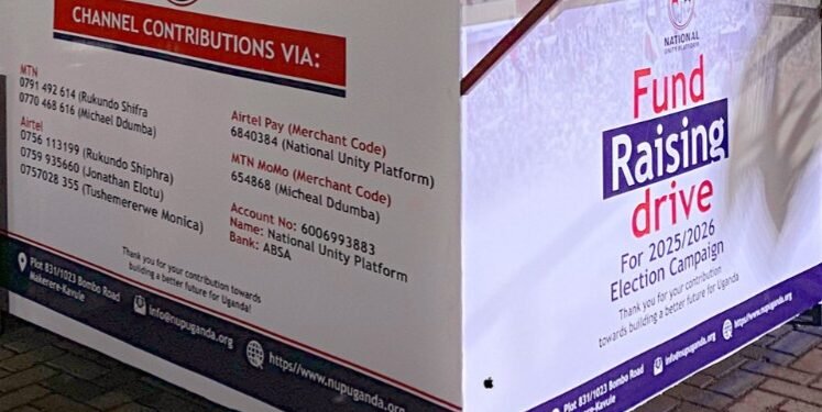 NUP etongozza kakuyege w’okunoonya akalulu ka 2026 – batandise na kusoonda nsimbi obuwumbi 9 obwetaagibwa