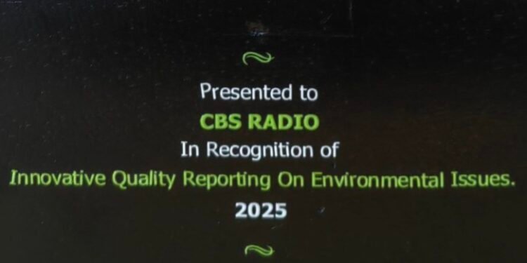 CBS efunye engule okuva mu NEMA – lwa kulwanirira butonde bwansi