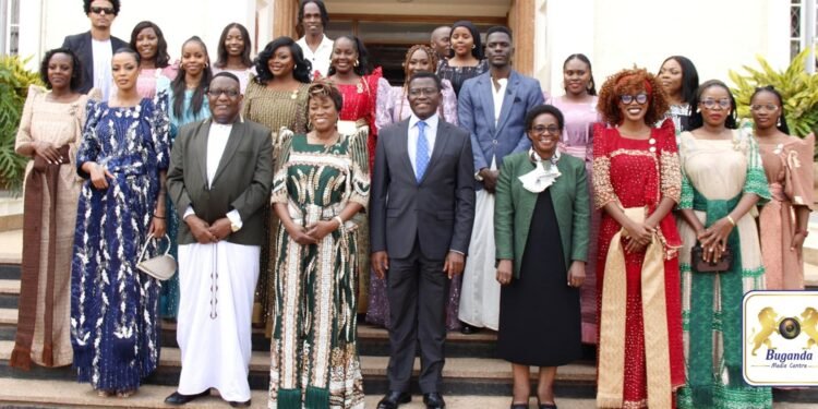 Omuyimbi Halimah Namakula akiise embuga nga yetegekera ekivvulu kye nga 26 July,2025 – ajaguza emyaka 50 mu nsiike y’okuyiimba