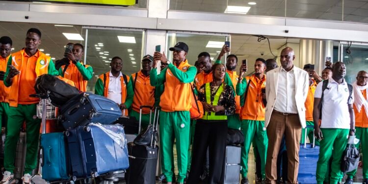 Ttiimu ya Niger yesoose okutuuka mu Uganda okwetaba mu mpaka za CHAN 2025