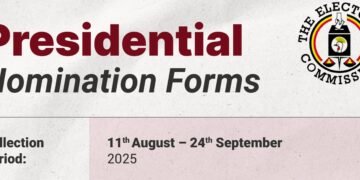 Abaakaggyayo empapula okuvuganya ku bwa president bwa Uganda mu 2026 baweze 121 – President Museveni amaze okuggyayo