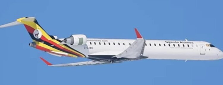 Uganda Airlines ekyasobeddwa olw’ennyonyi zeyagula ekika kya Bombadier obutaba na sipeeya