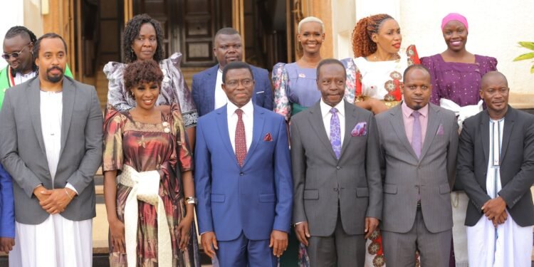 Omuyimbi Cindy Ssanyu akiise embuga – ayanjulidde Katikkiro Mayiga ekivvulu kye ekya nga 29 August,2025