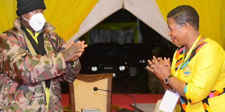 Anita Annet Among awangudde akalulu k’ekifo ky’omukyala amyuka  ssentebe wa NRM n’ebitundu 92%