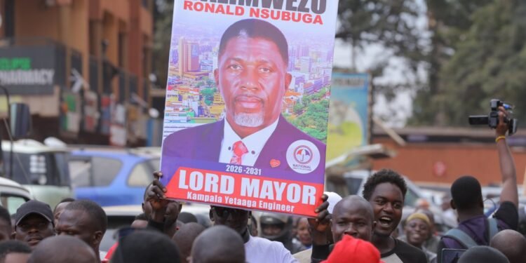 Abantu 5 bebaakasunsulwa okuvuganya ku kifo kya Lord Mayor wa Kampala mu kalulu ka 2026
