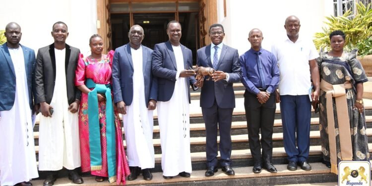 Abakulira Victoria School of Nursing and Midwifery okuva e Lira bakiise embuga – Katikkiro Mayiga abakubirizza okussa essira ku mutindo gw’ebisomesebwa abasawo n’abazaalisa