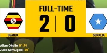 Uganda Cranes ekubye Somalia 2 – 0 mu mpaka za FIFA World Cup Qualifiers 2026