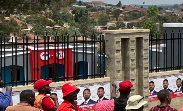 NUP egguddewo ekitebe mu district ye Mbarara