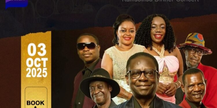 Afrigo Band n’abayimbi abalala bakakasizza okubeerayo mu Kaliisoliiso Dinner nga 03 October,2025