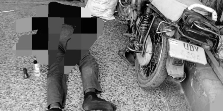 Owa bodaboda asangiddwa afiiridde ku stage w’abadde akolera e Lusaze mu Kampala