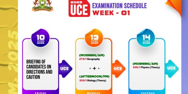 Ebigezo bya S.4 ebya UNEB 2025 bitandise – batandikidde ku kigezo kya Geography