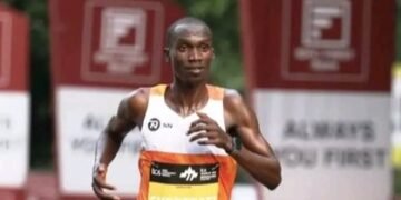 munnauganda Joshua Cheptegei akutte ekifo kya kutaano mu misinde mubunabyalo egya Amsterdam Marrathon 2025