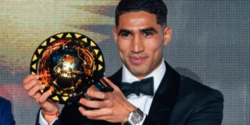 CAF eronze Achraf Hakimi ng’omusambi asiinze okucanga endiba mu 2025 – Munnauganda Shamim Nabadda  ye mukyala asiinze okukommonta ffirimbi