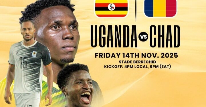 Uganda Cranes esisinkanye Chad mu zookwegezaamu – yetegekera AFCON 2025