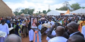 Omumbejja Diana Balizzamuggale Teyeggala aterekeddwa mu masiro e Kasubi