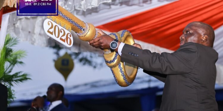 Ssaabasajja Kabaka aggaddewo omwaka 2025 naggulawo 2026 mu Nkuuka Bwaguuga eyetabyemu Nasiisi w’omuntu