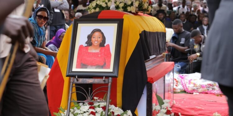 Hellen Nakimuli abadde omubaka omukyala ow’e Kalangala aziikiddwa mu district ye Luweero