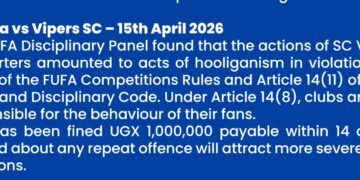 FUFA etaanzizza Villa Jjogo akakadde ka shs kalamba – abawagizi baayo baakola effujjo