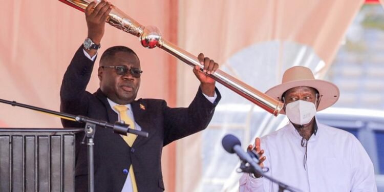 Jacob Markson Oboth Oboth ye sipiika wa Parliament eye 12 – wakumyukibwa Thomas Tayebwa