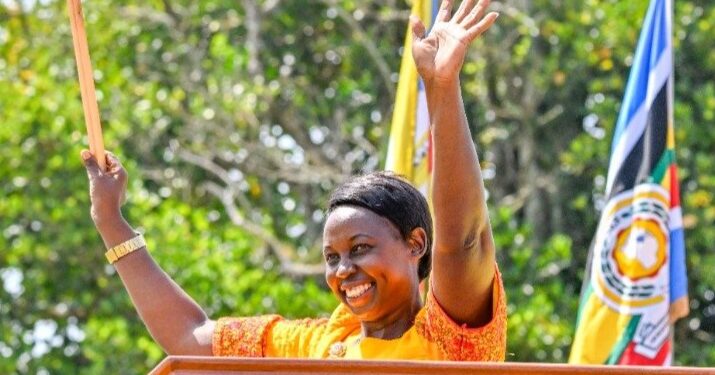 Idah Nabayiga owa NRM awangudde akalulu k’okuddamu okulonda omubaka omukyala owe Kalangala