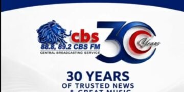 22 June,1996 – kati gy’emyaka 30 beddu nga CBS ekuweereza amawulire,omuziki n’ebikuziimba